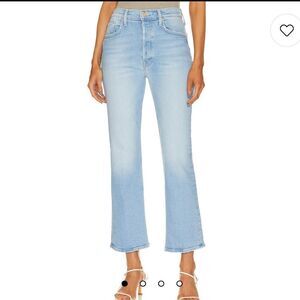 New MOTHER THE TRIPPER ANKLE Cat Daddy Size 25 Revolve